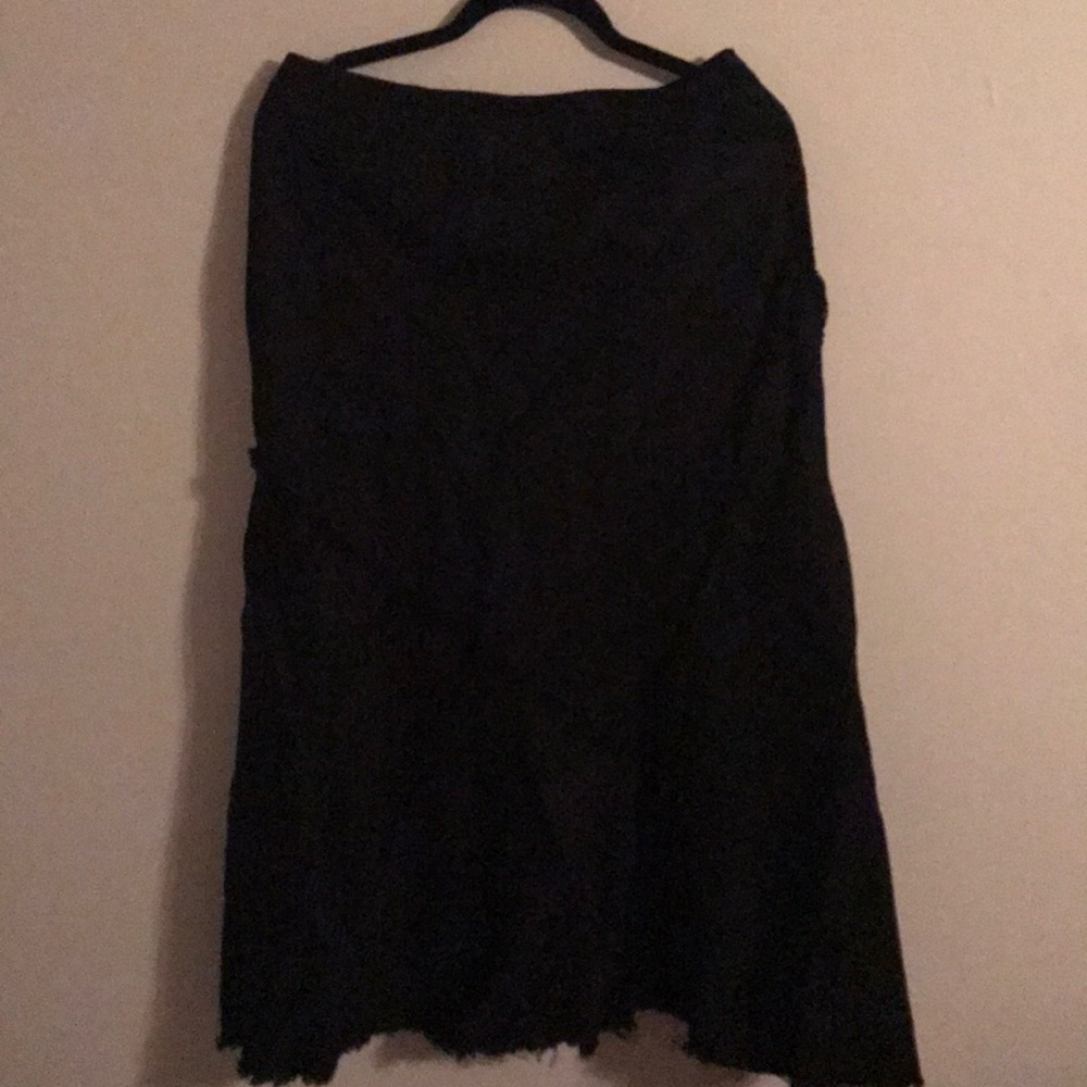 Insight long black skirt